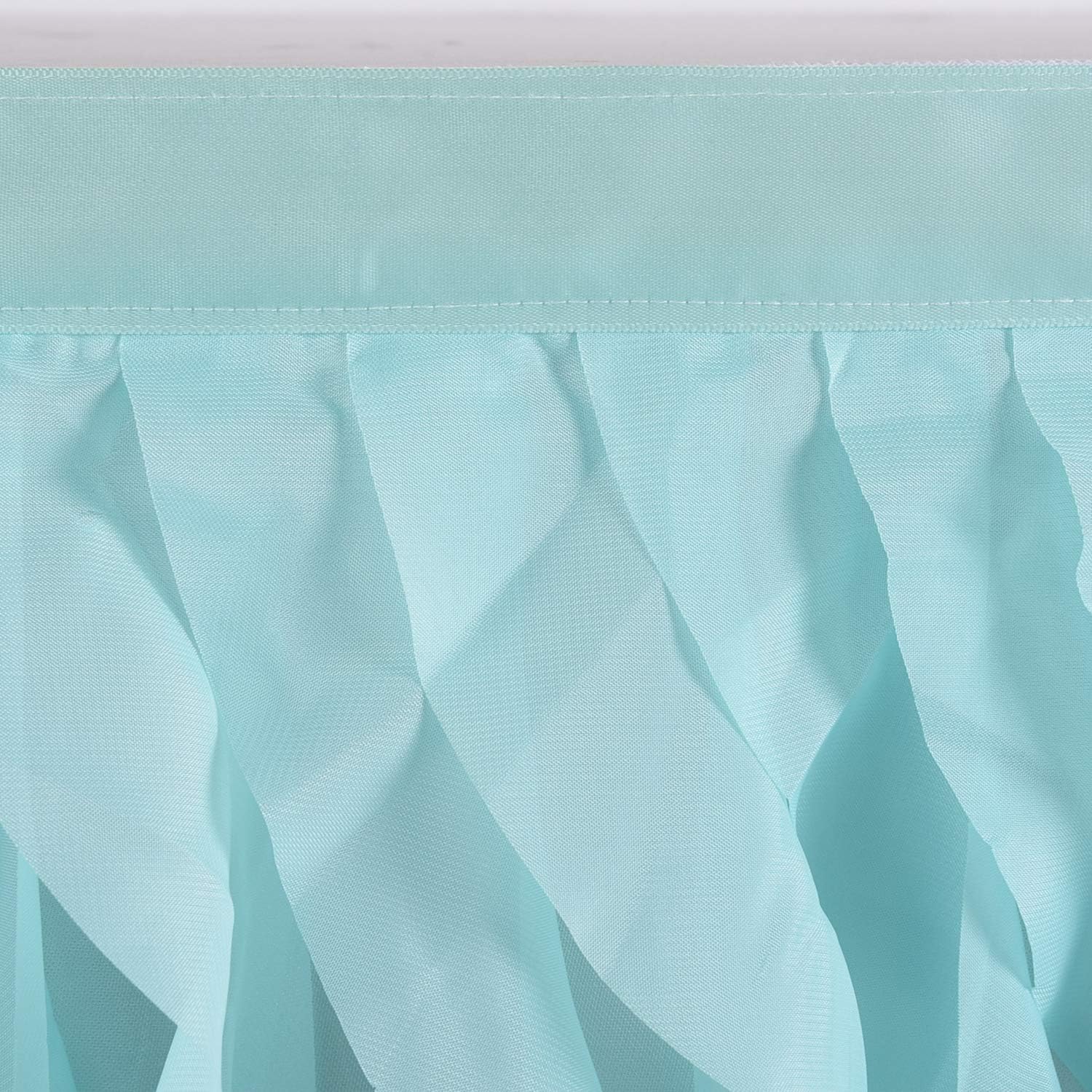 Leegleri 14FT Tutu Table Skirt 14 Foot Tablecloth Mermaid Design