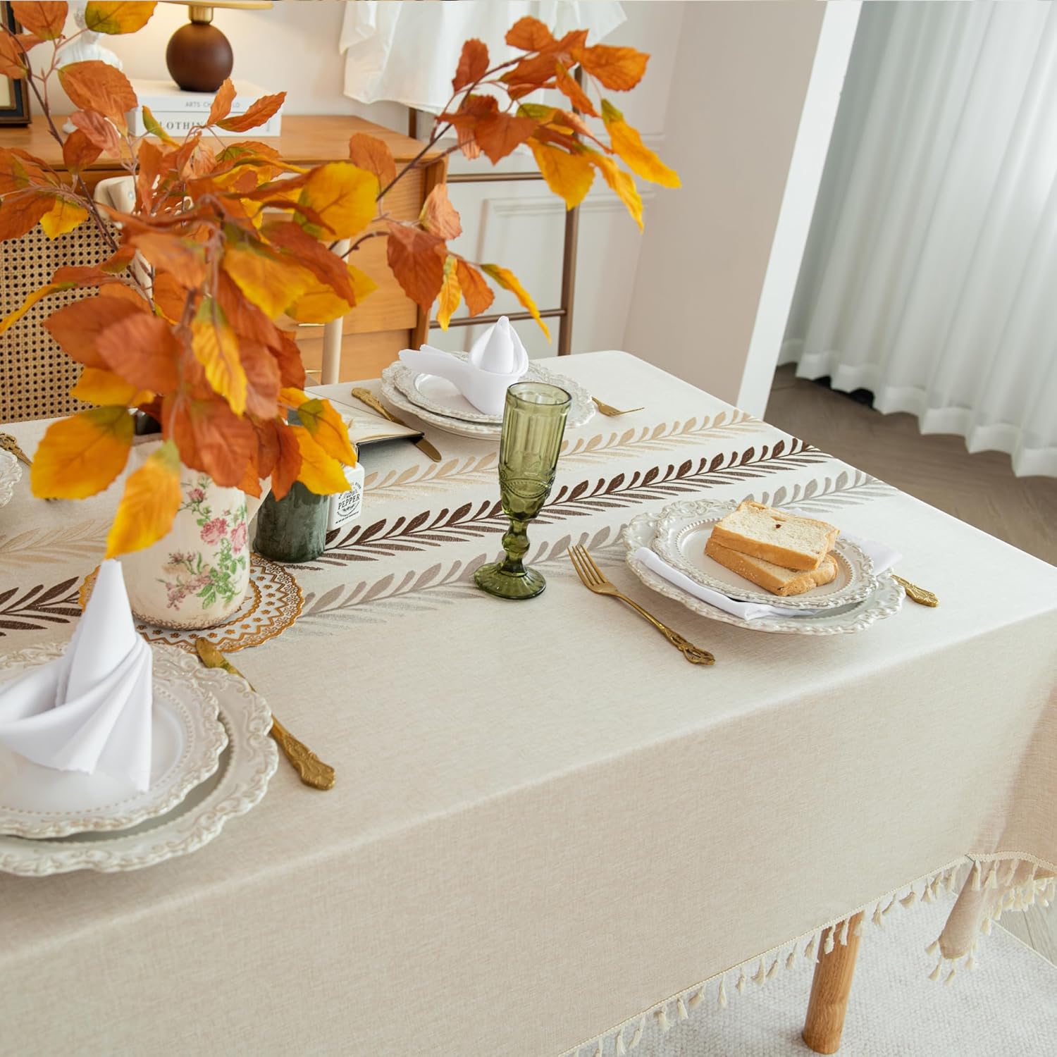 Vibrant Tablecloth Unique Design