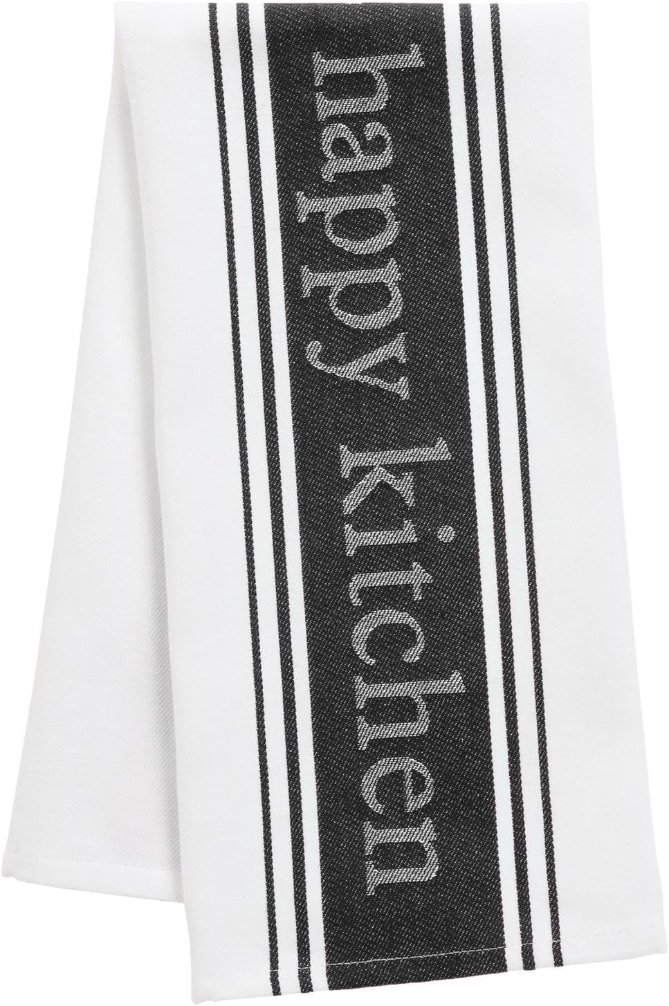 Mixed Traditional Center Band Cotton Oversized 20x30 Striped Dishtowel Set