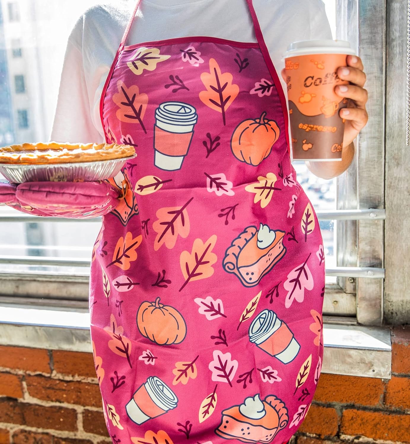 Crazy Dog Oven Mitts - Heat-Proof Funny Perfect for Autumn