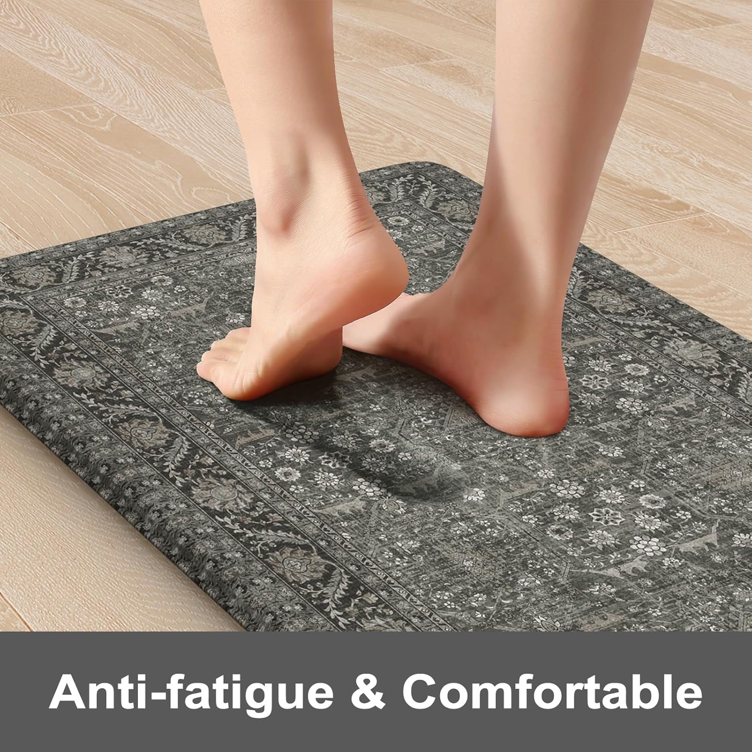 KIMODE Anti Fatigue Kitchen Mat 2PCS