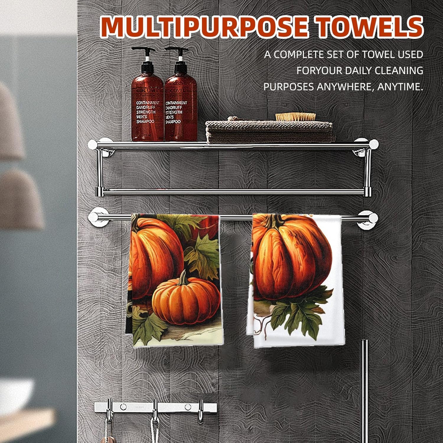 Oeucts Autumn Kitchen Towels Set