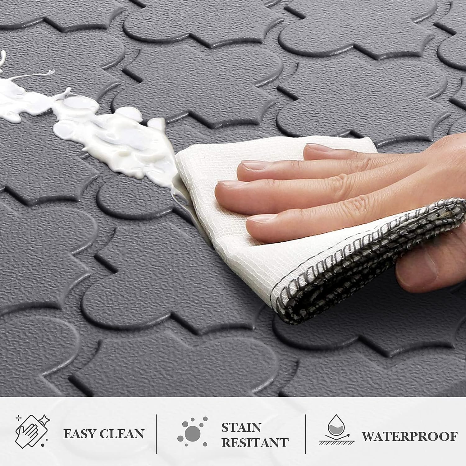 Perfect for Standing Mat Kitchen Bathroom Rugs