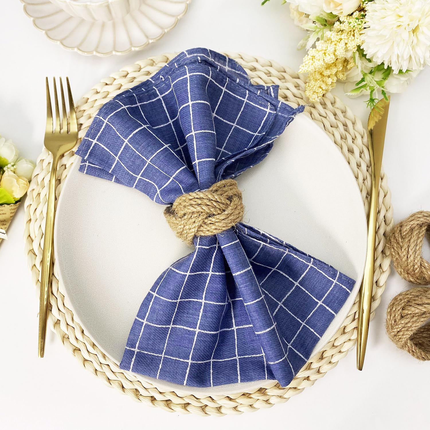 Stylish Farmhouse Napkin Rings for Dinning Events