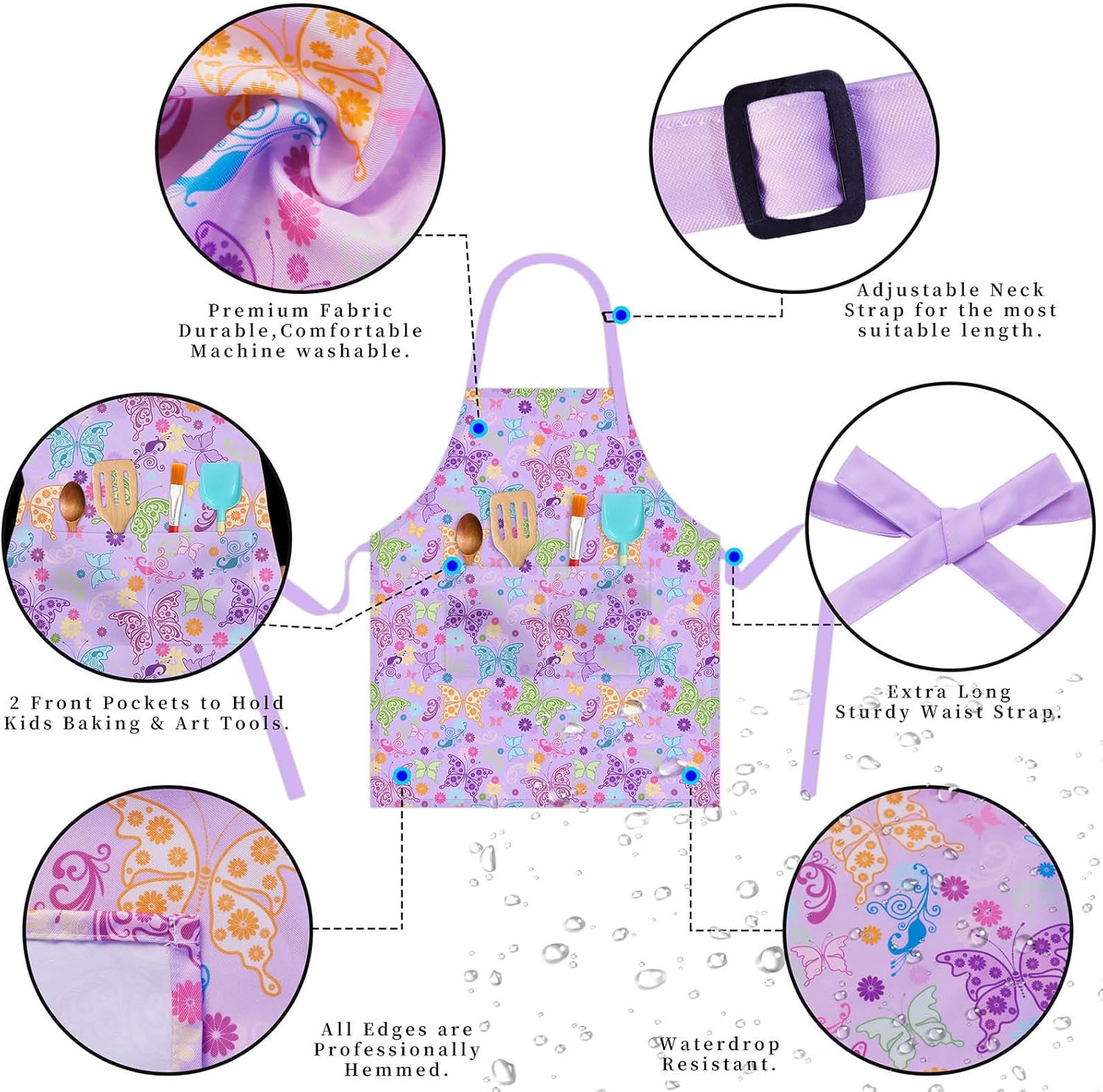 Kids Chef Apron Set