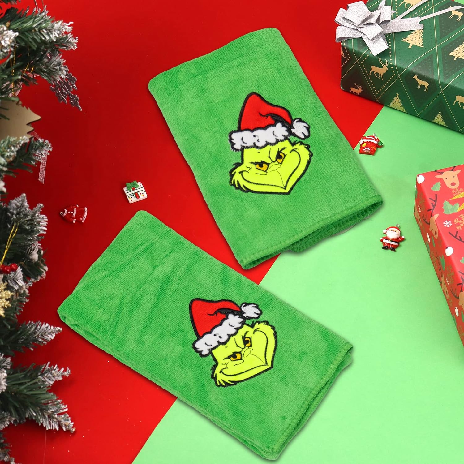 festive kitchen towels
