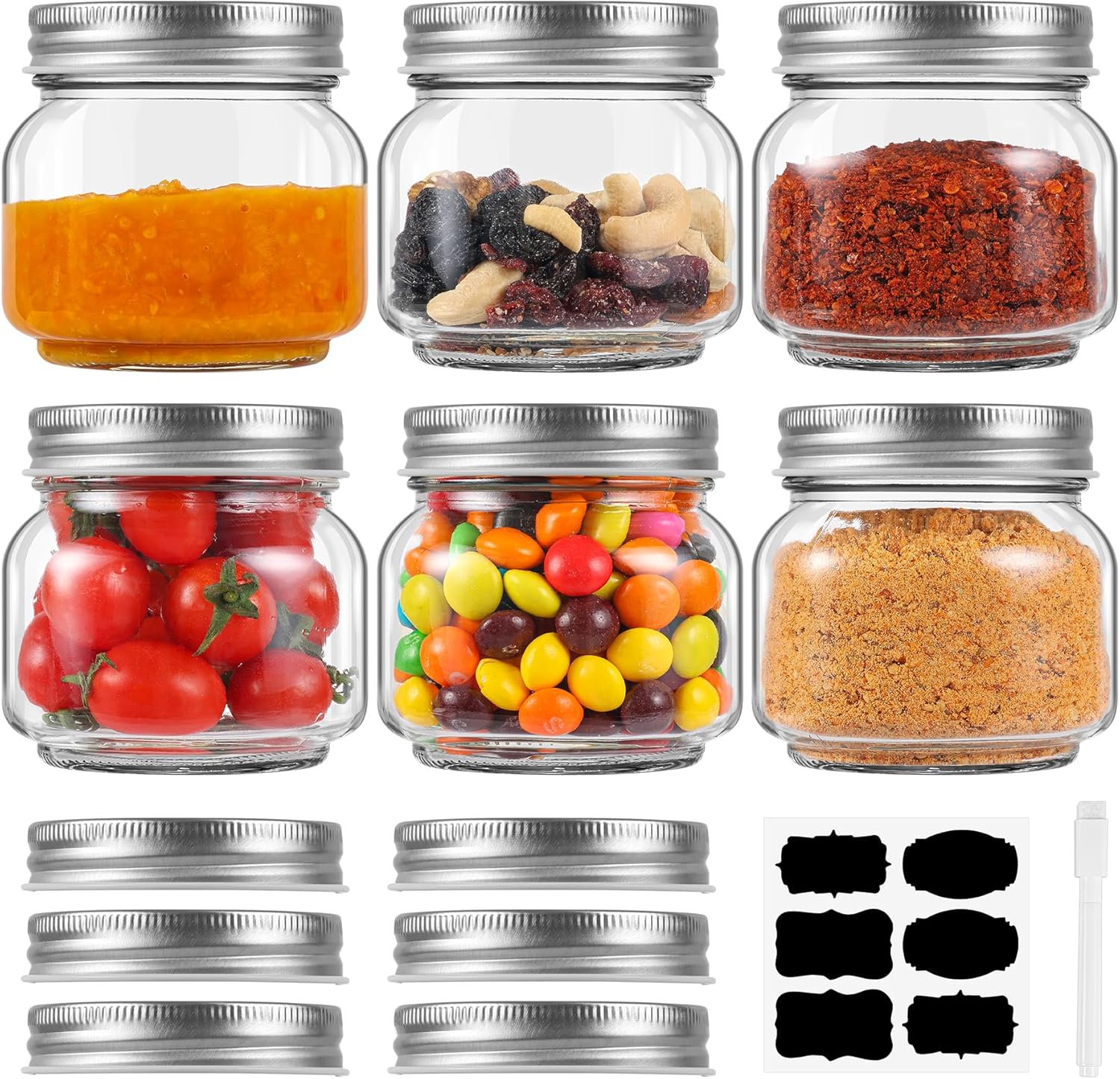 Perfect 6-Pack Mason Jars for Home Use