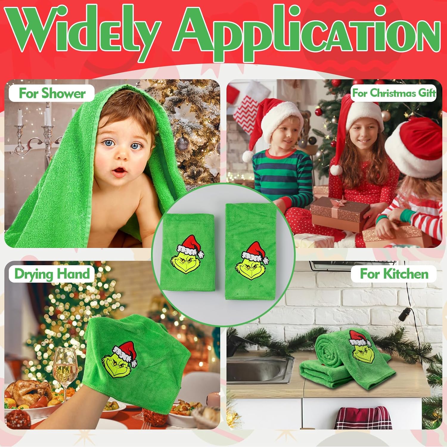 festive kitchen towels