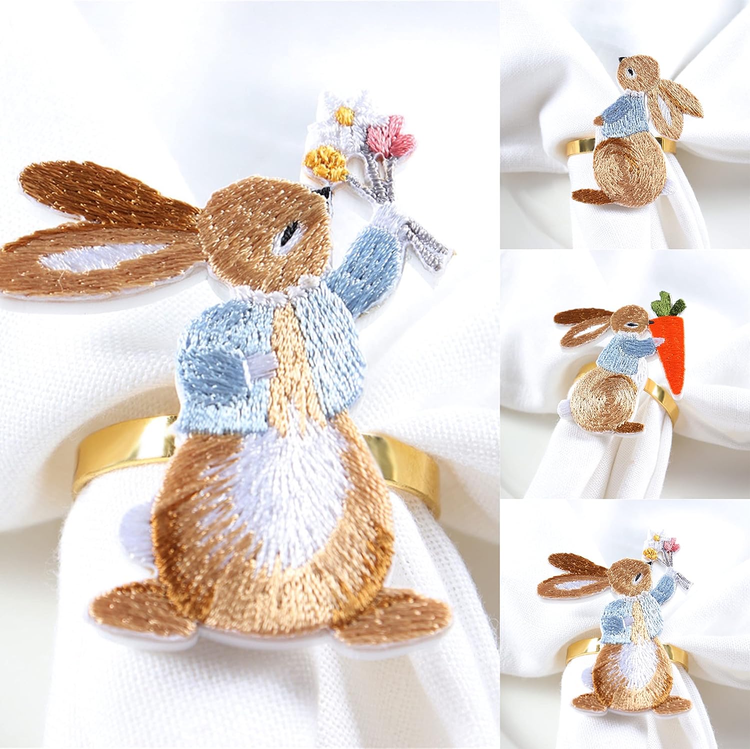 Easter Napkin Rings Set of 6