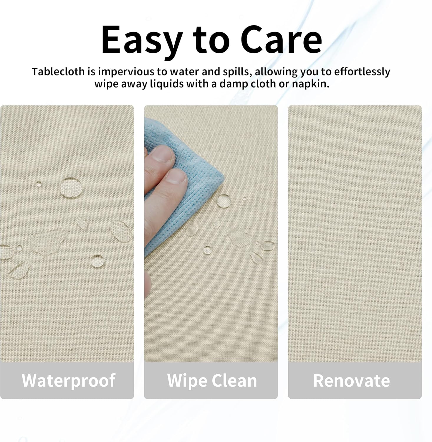 Easy-Going Waterproof Tablecloth