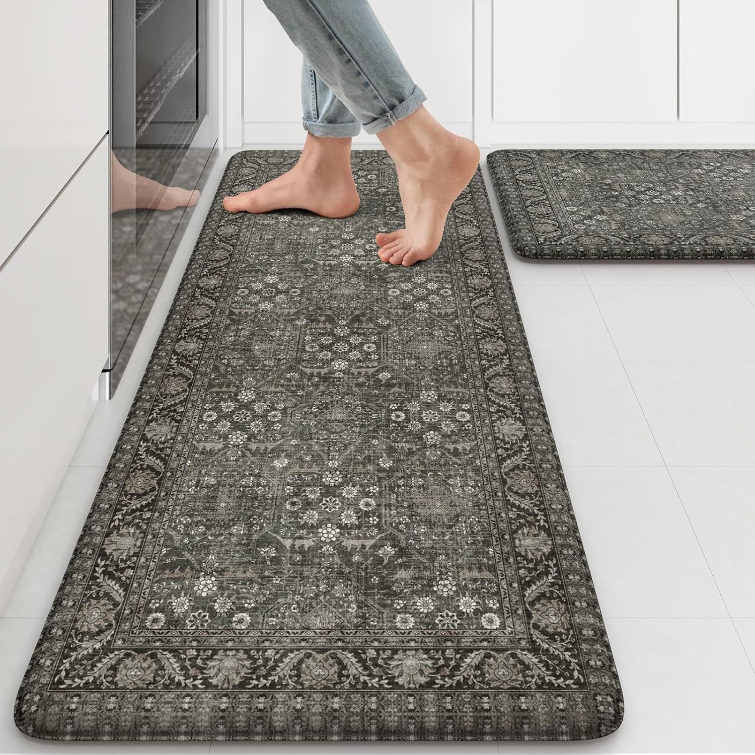 KIMODE Anti Fatigue Kitchen Mat 2PCS