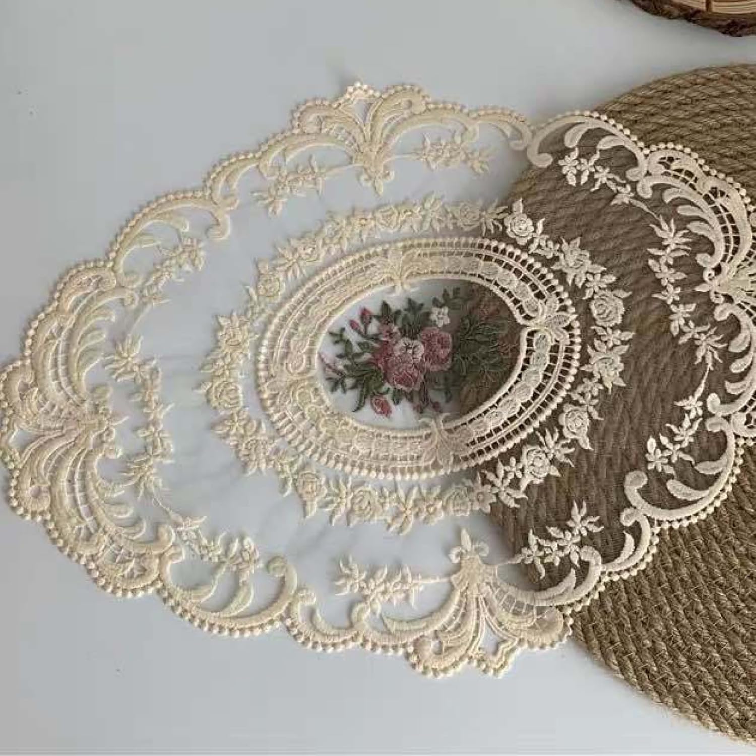 Retro Lace French Lace Decorative Placemat