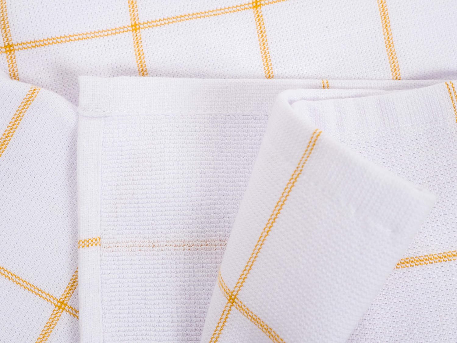 KAF Home Monaco Mixed Yarn Dyed Reversible Terry Dish Towel Set of 6