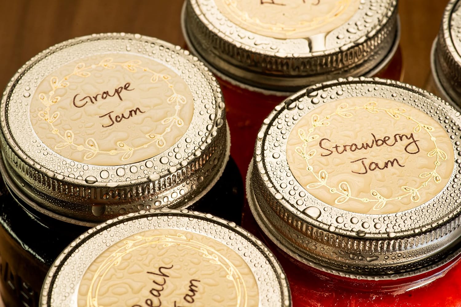 Sturdy Mason Jar Labels