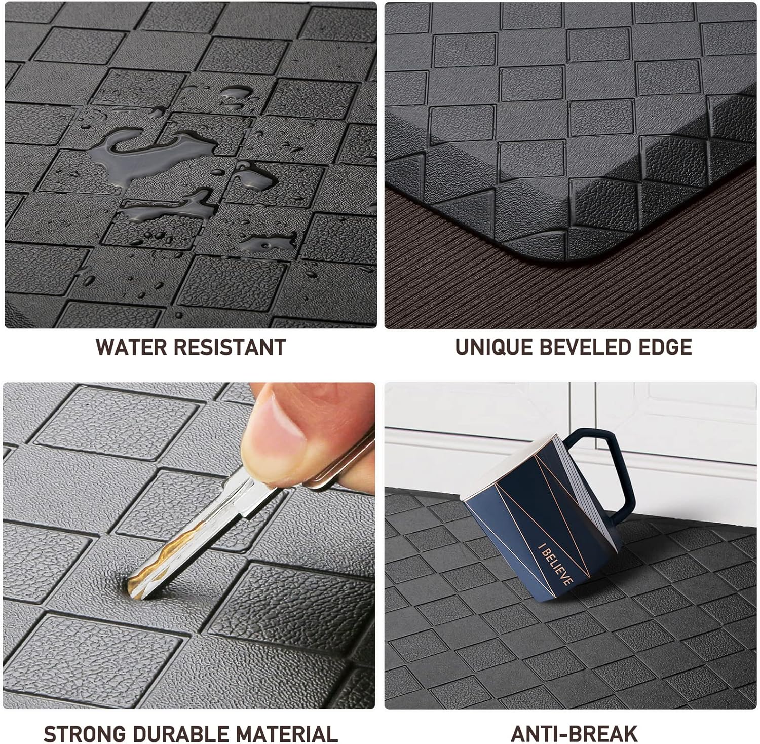 HappyTrends Anti-Fatigue Kitchen Mat