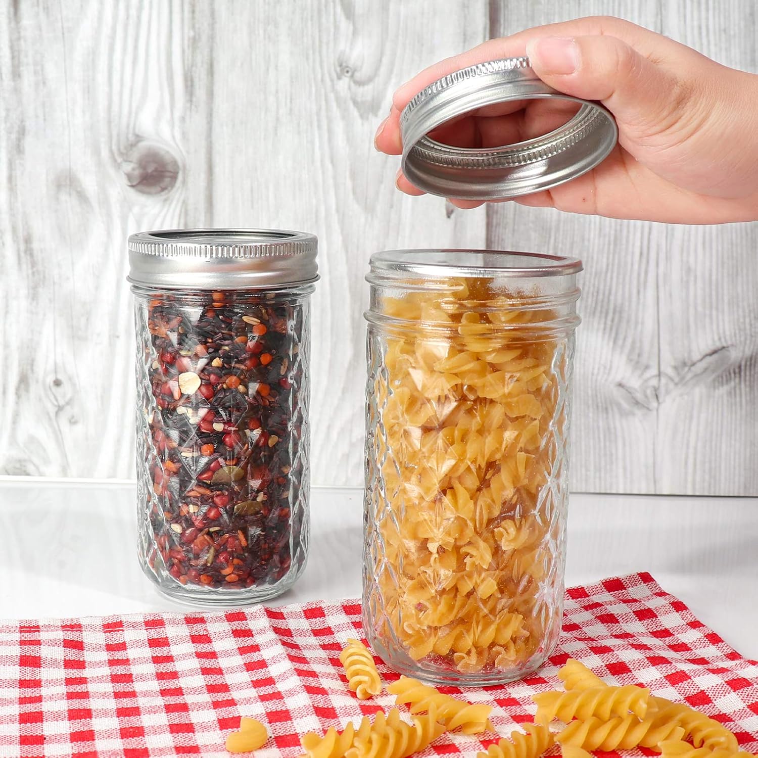 DHSBTLS Airmont Mason Jars Set