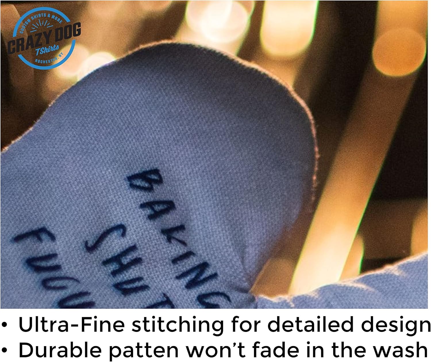 Crazy Dog Oven Mitts - Heat-Proof Funny Perfect for Autumn