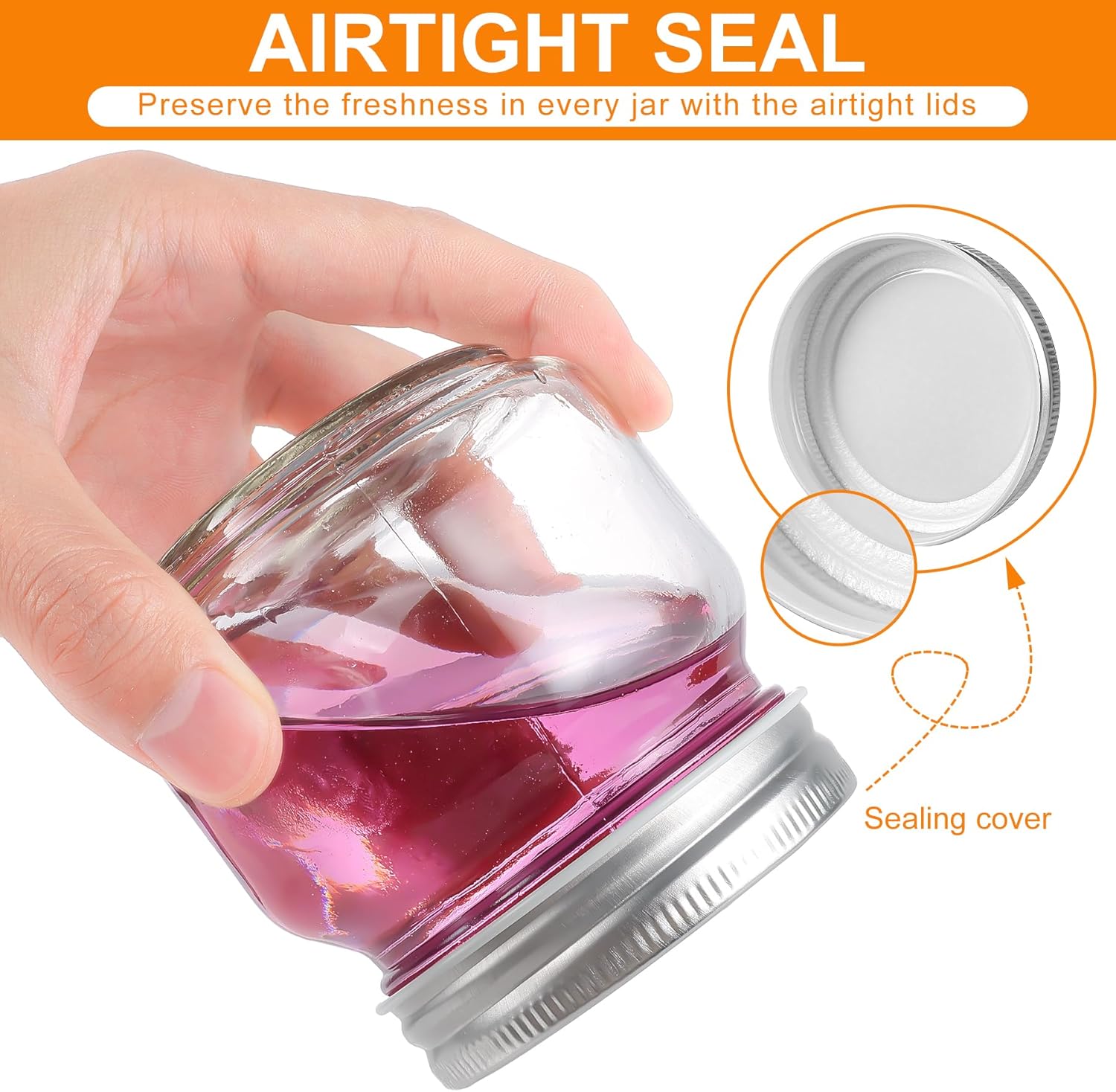 Perfect 6-Pack Mason Jars for Home Use