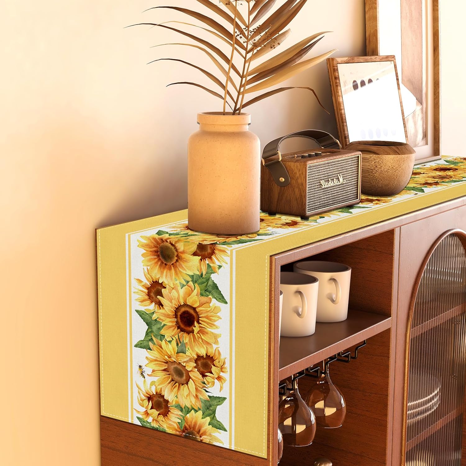 Sunflowers Tablecloth Soft and Durable