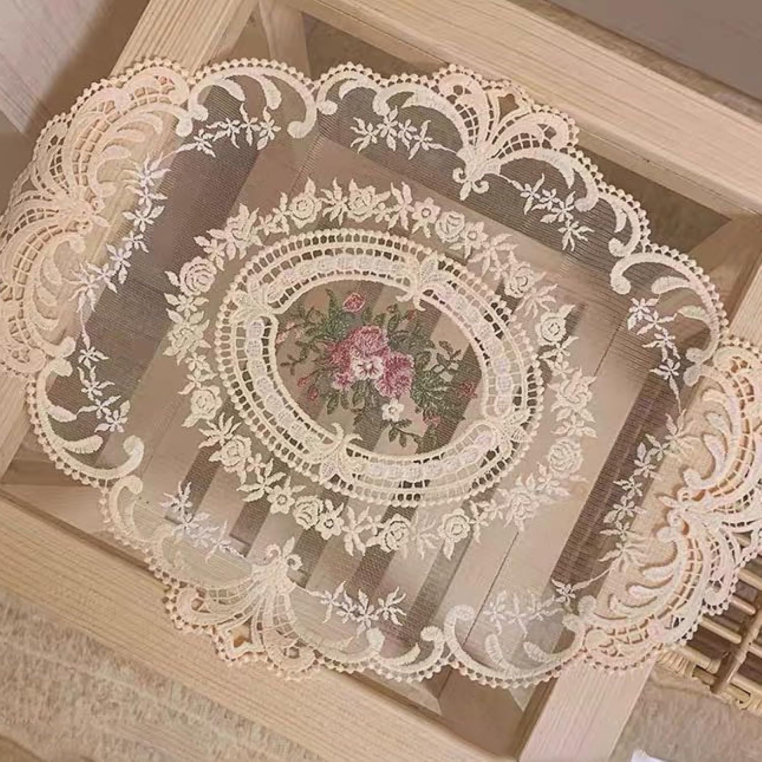 Retro Lace French Lace Decorative Placemat