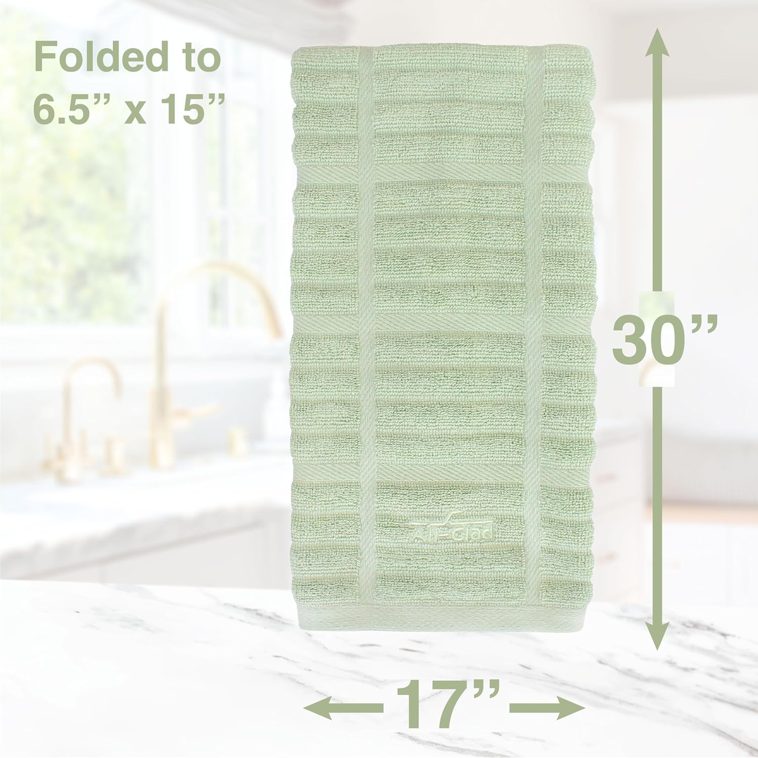 Perfect for CleaningAll-Clad 17x30 Cotton Kitchen Towel
