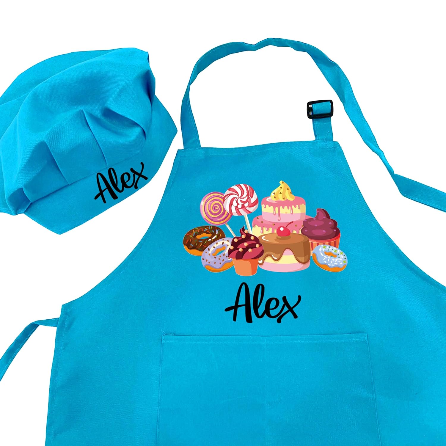 7th Hill Personalized Kids Apron DelightfulGPS