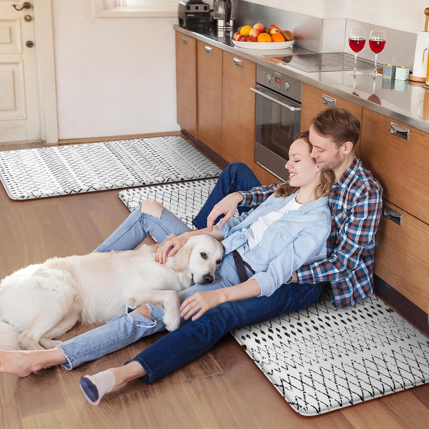 High-Quality Anti-Fatigue Kitchen Mat Set