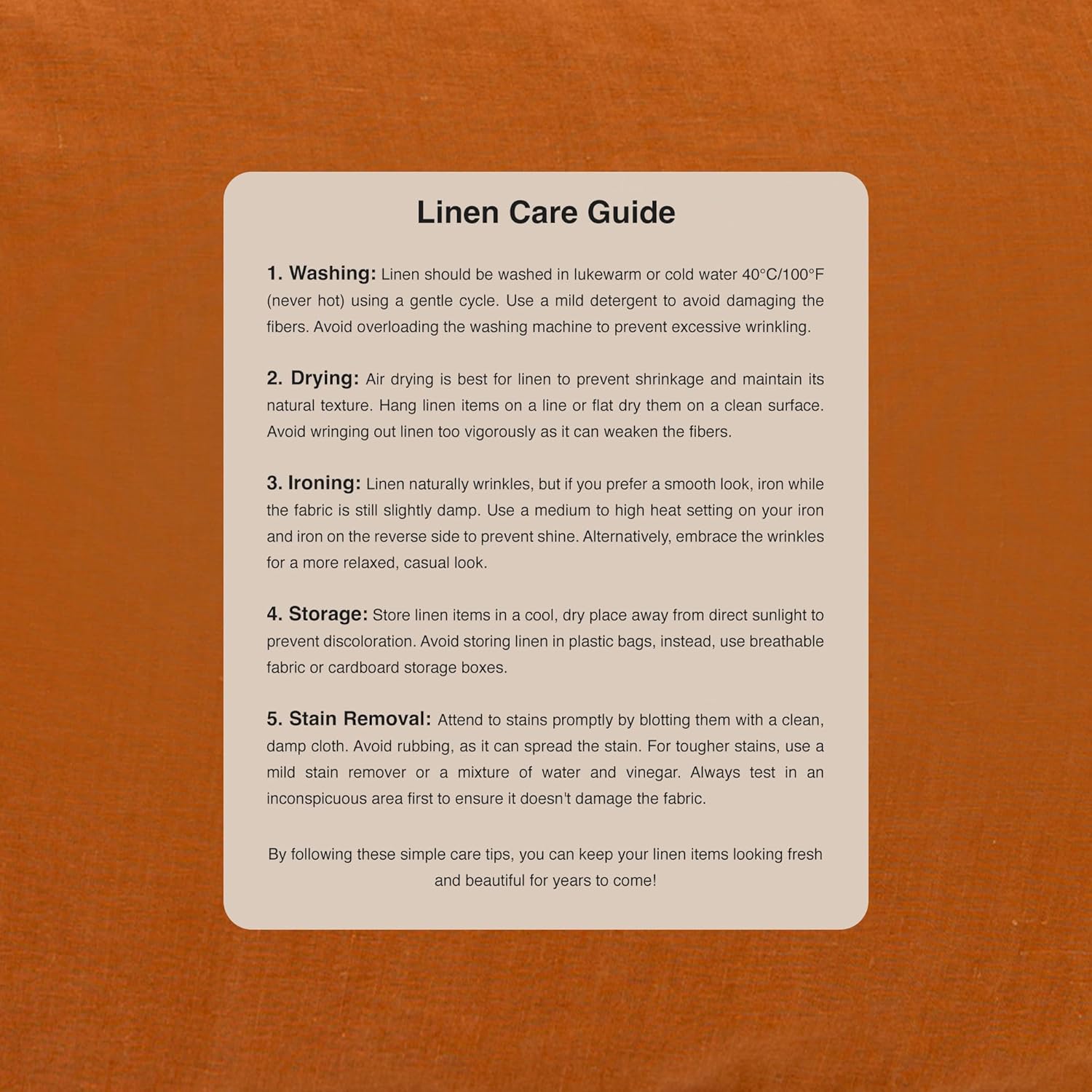 Sprinkle of Luxury - 100 Natural Linen Kitchen Towels