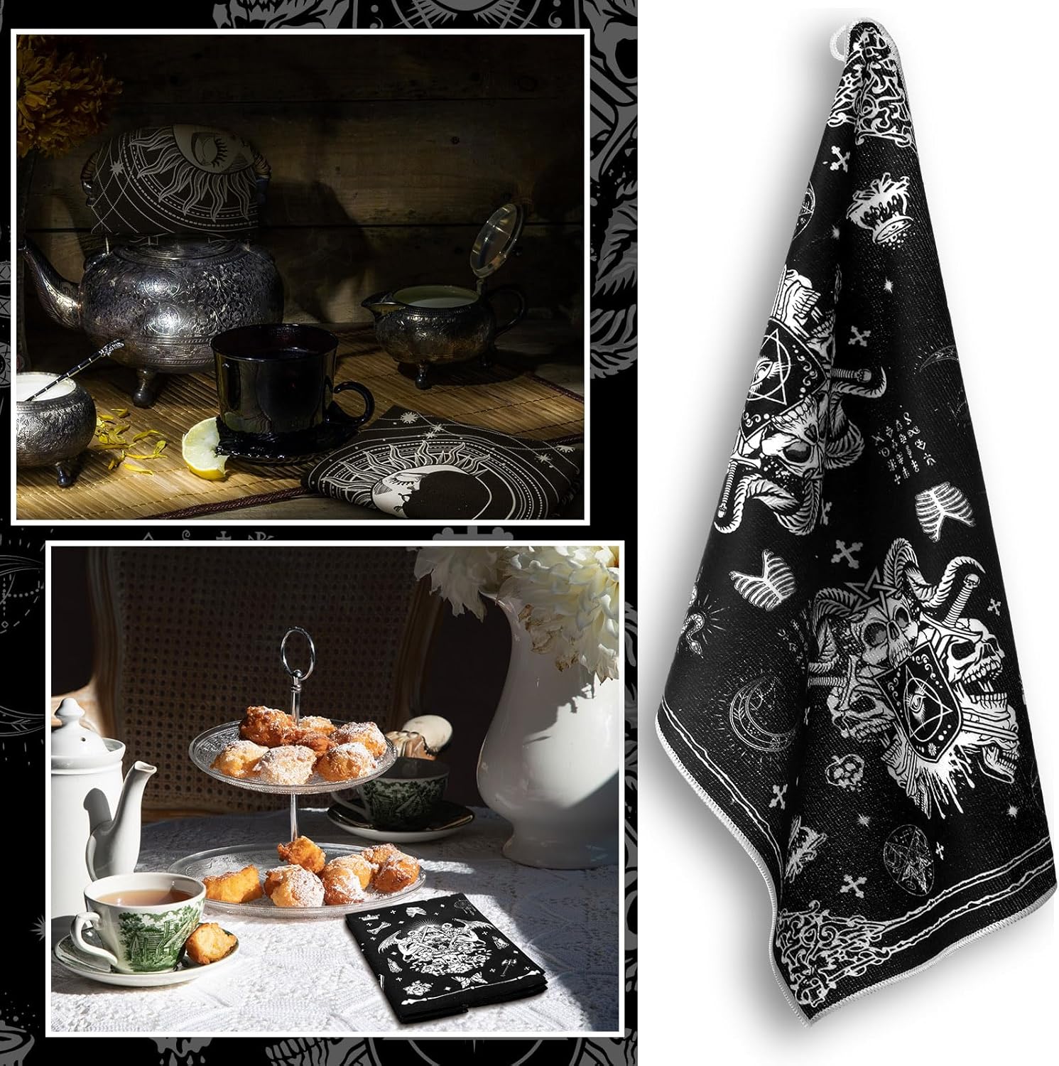 Bencailor Retro Kitchen Towels