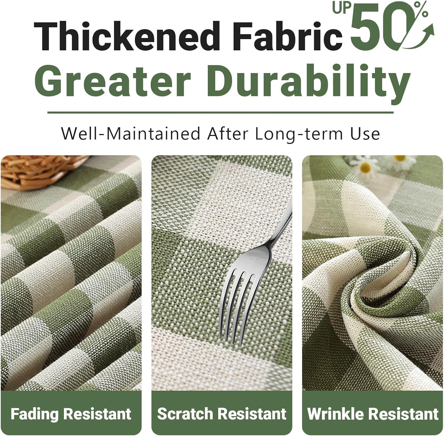 Exclusive Gingham Tablecloth