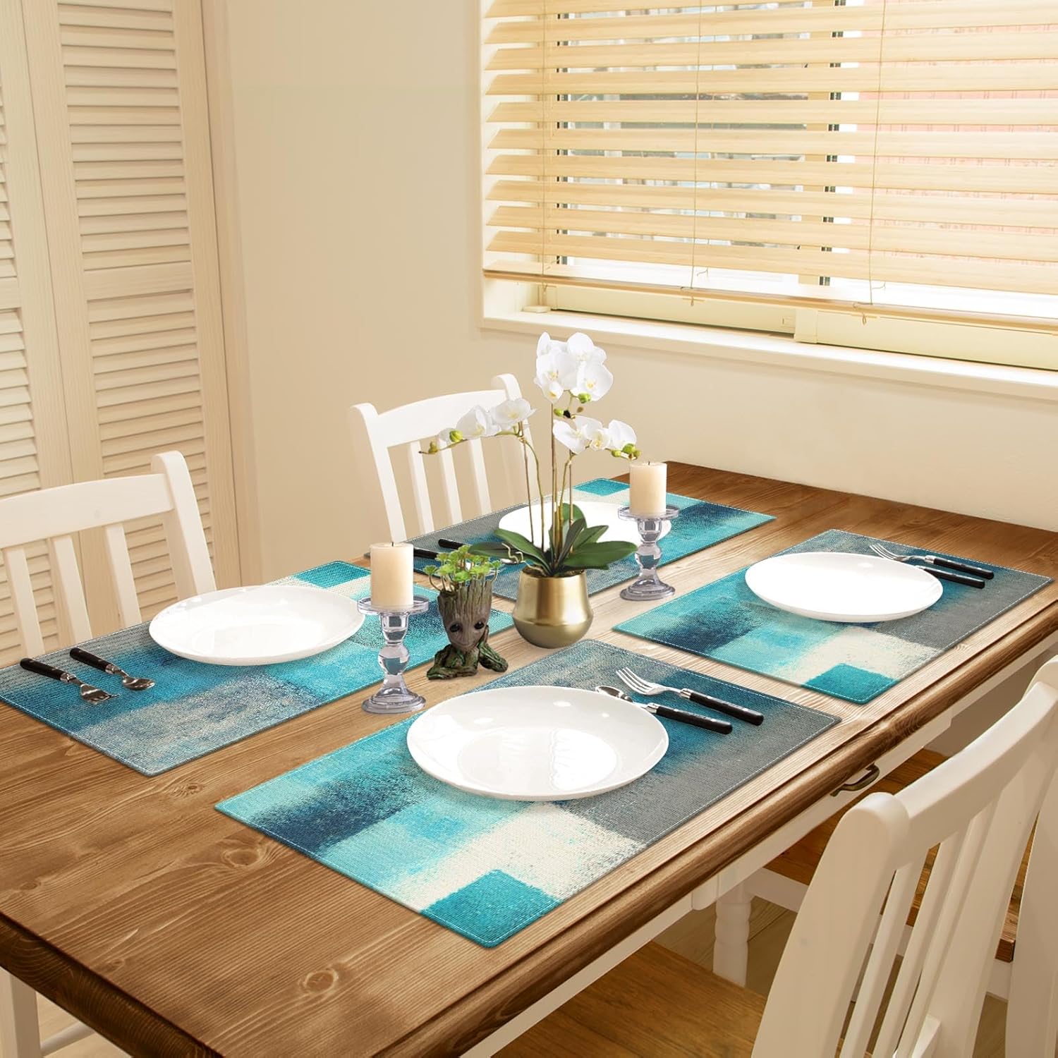 Emvency Modern Table Mats Set of 4