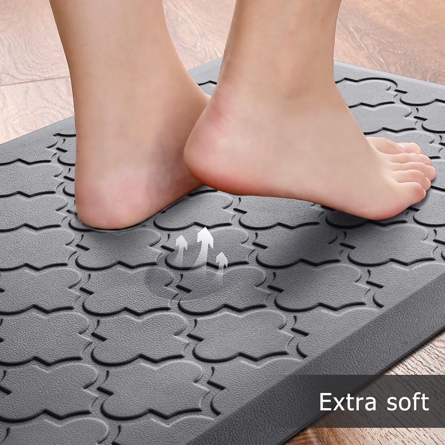 Perfect for Standing Mat Kitchen Bathroom Rugs