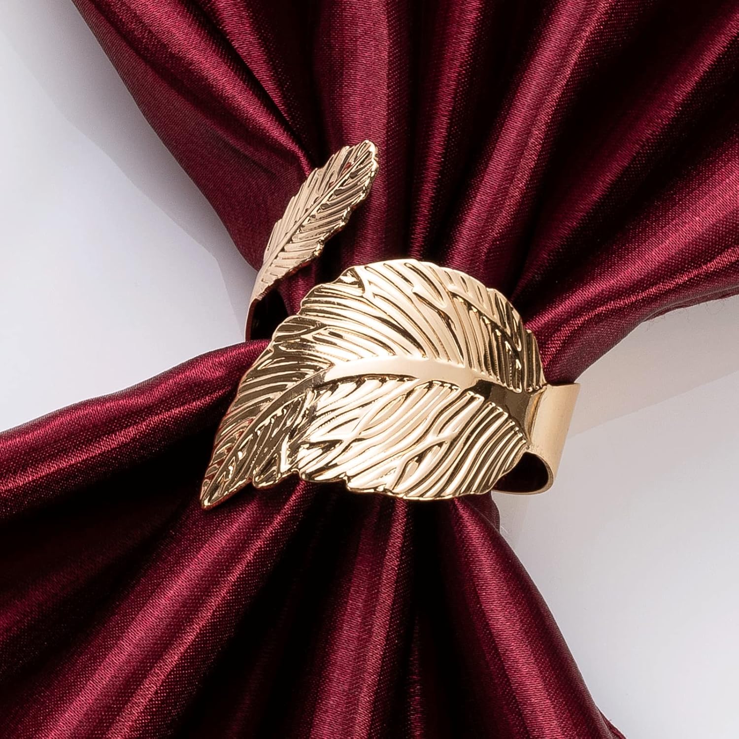 Stylish Metal Napkin Rings Set for All Occasions