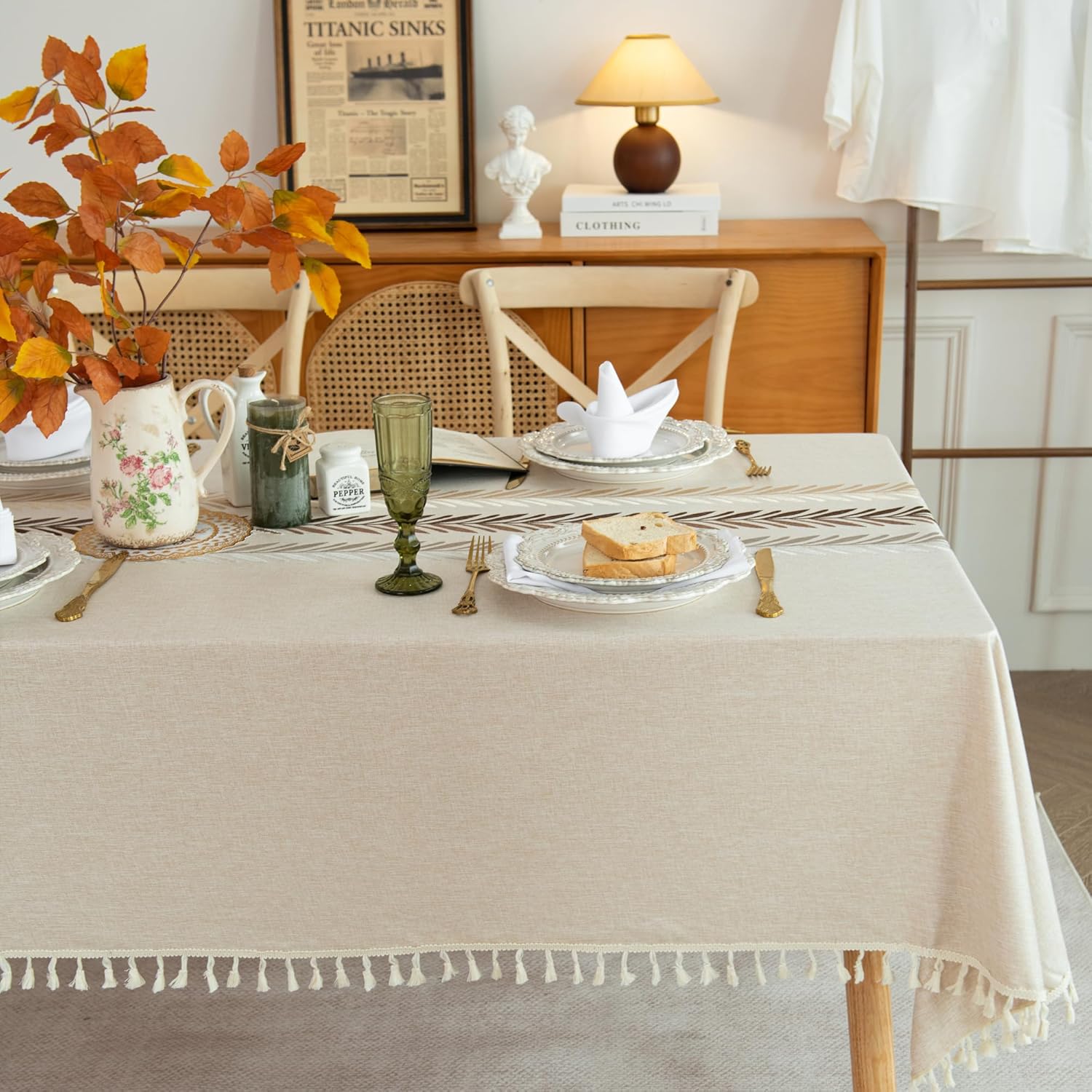 Vibrant Tablecloth Unique Design