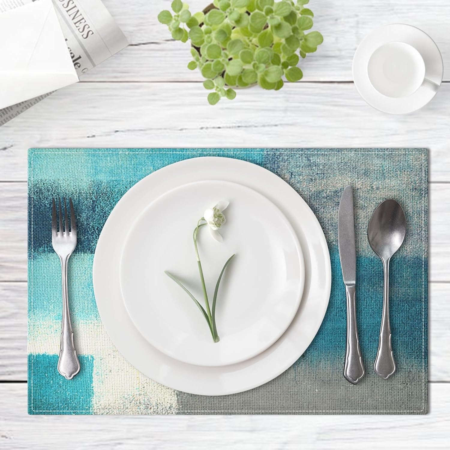 Emvency Modern Table Mats Set of 4