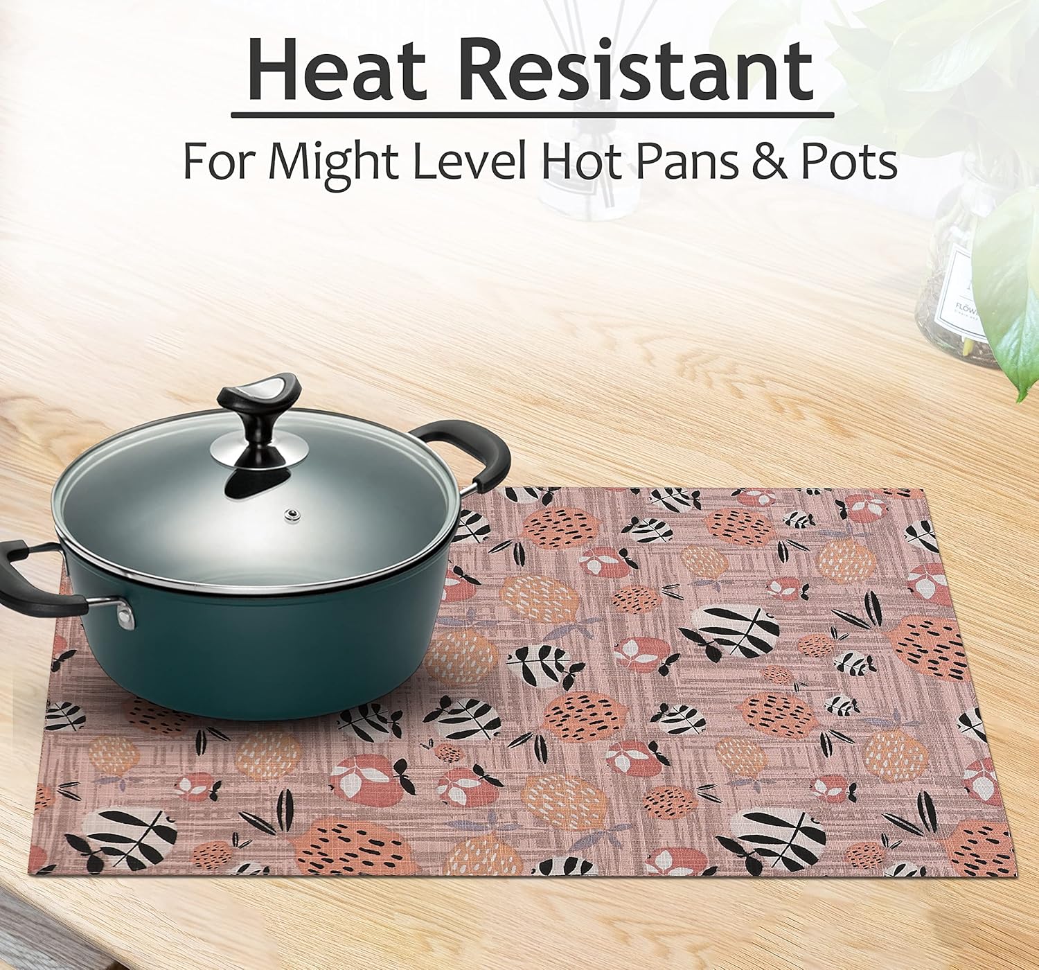 100 Cotton Placemats - Rustic Home