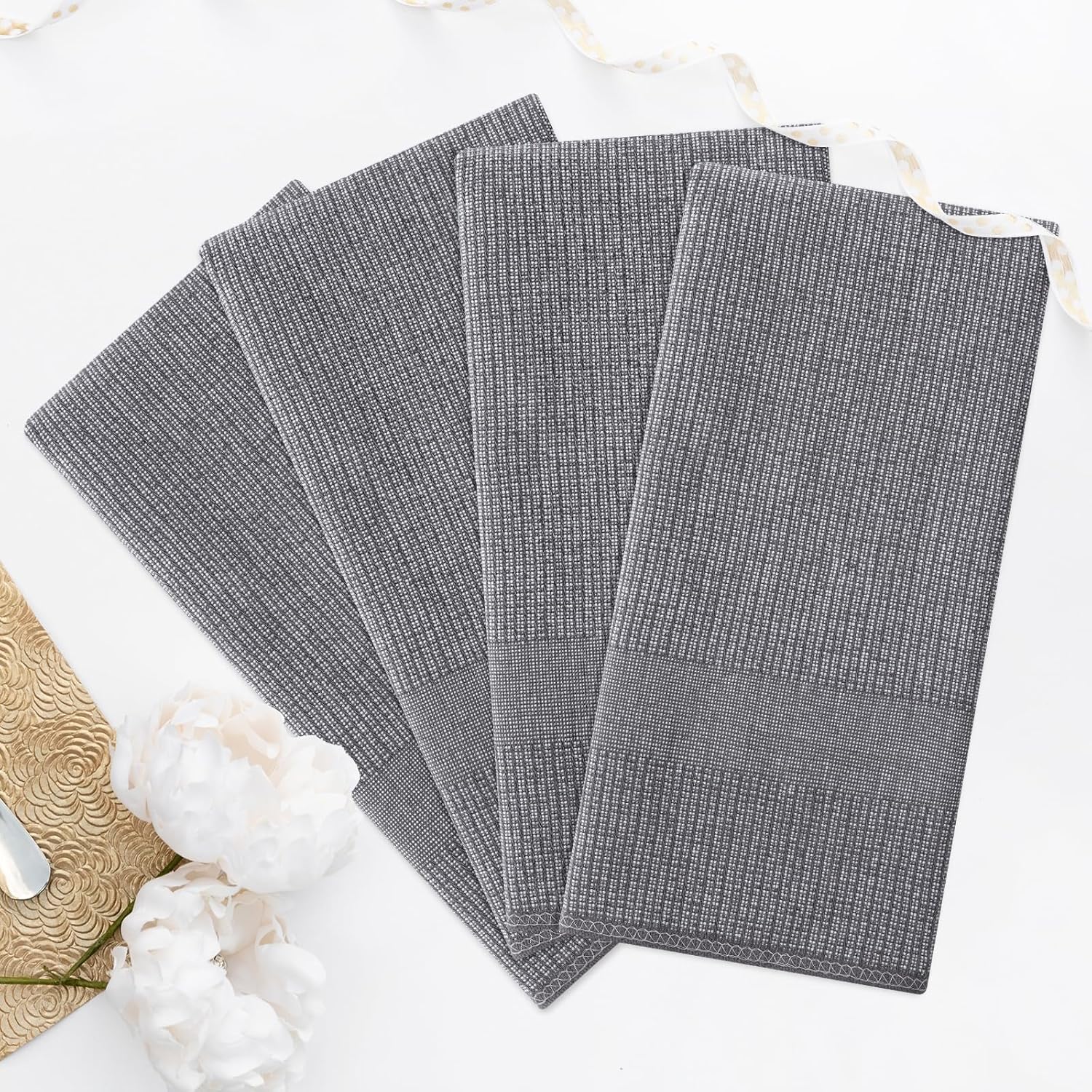 Homaxy Premium Kitchen Towels 18x28 6-Pack