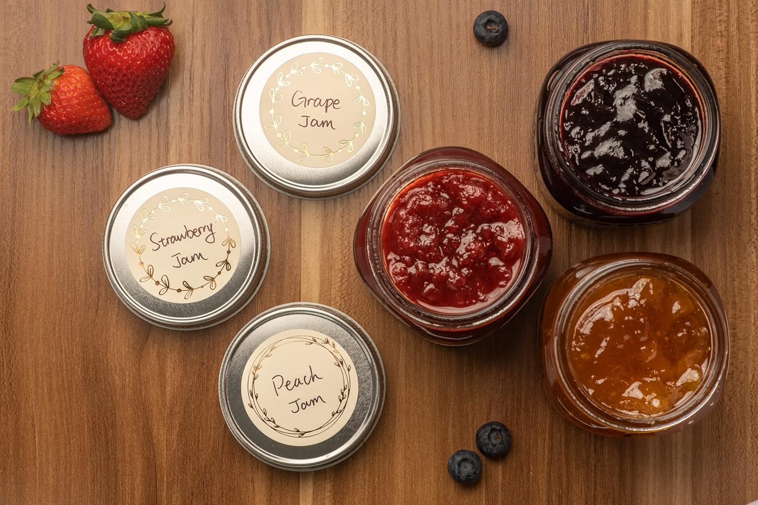 Sturdy Mason Jar Labels