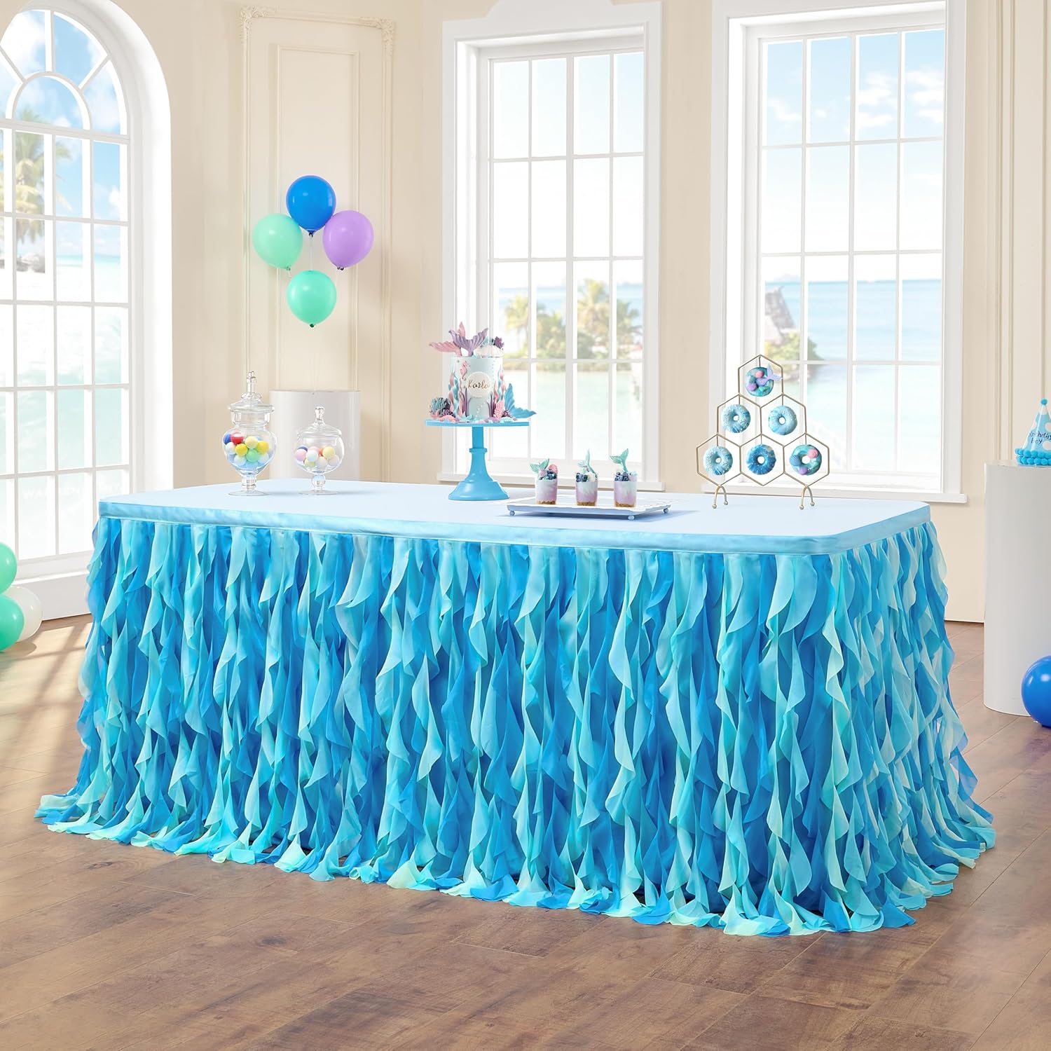 6FT Table Skirt Set