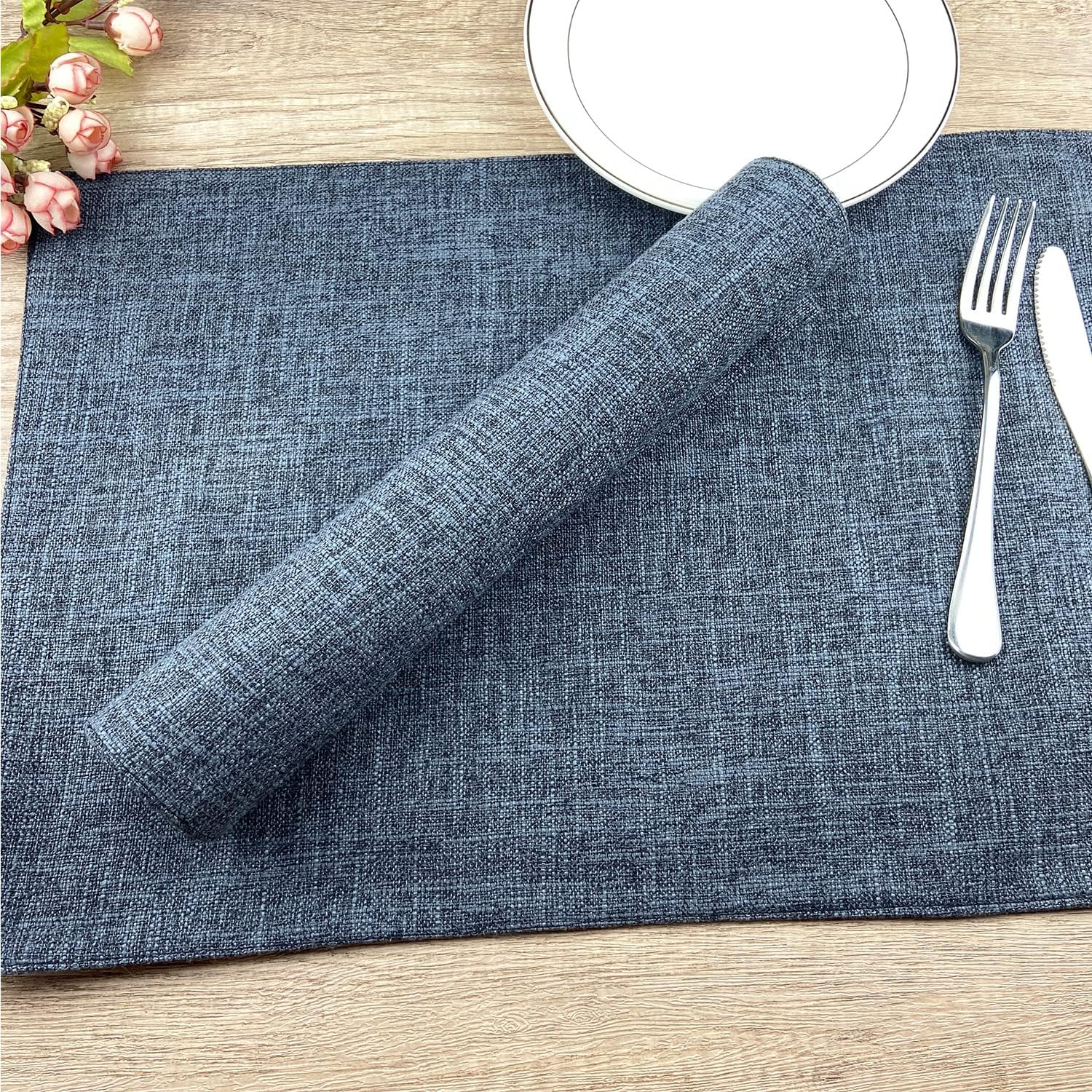 Premium Heat-Resistant Place Mats Set of 6 for Dining
