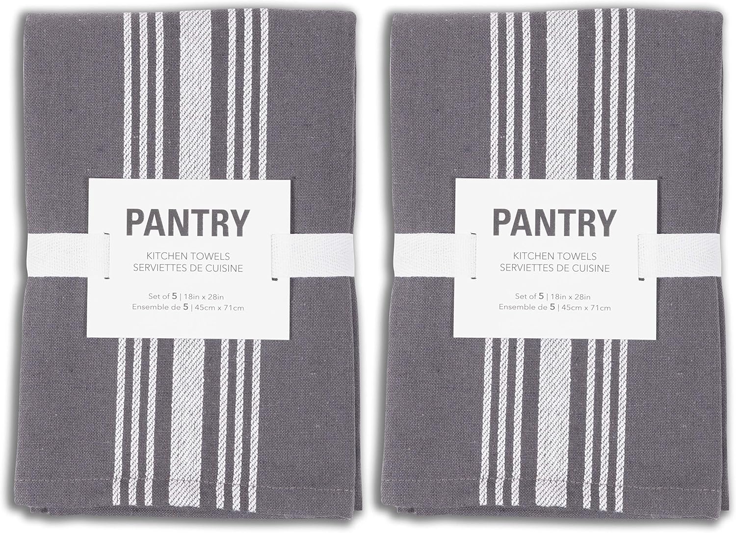 KAF Home Eco-Soft Kitchen Towels Set of 10 18x28
