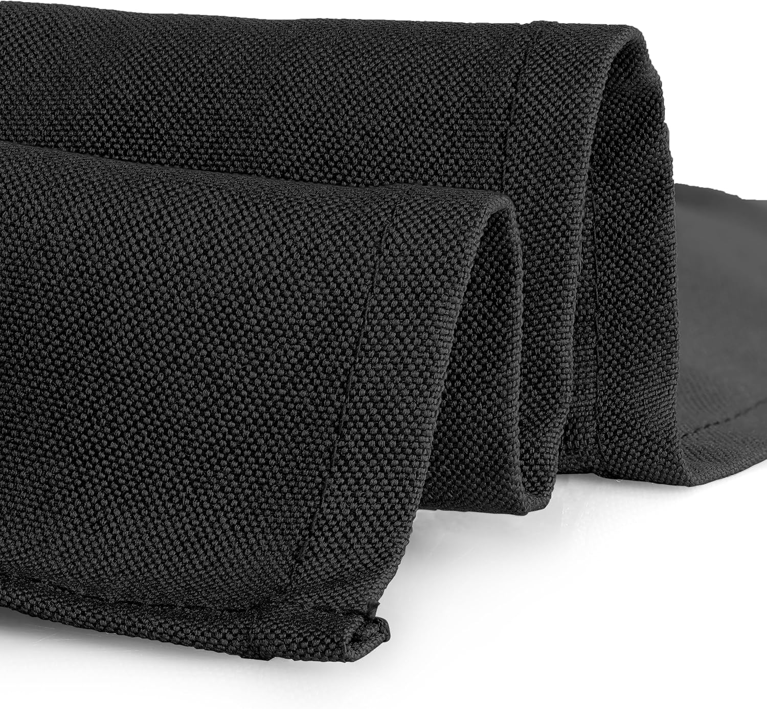 Stylish 52x52 Black Tablecloth for Small Tables